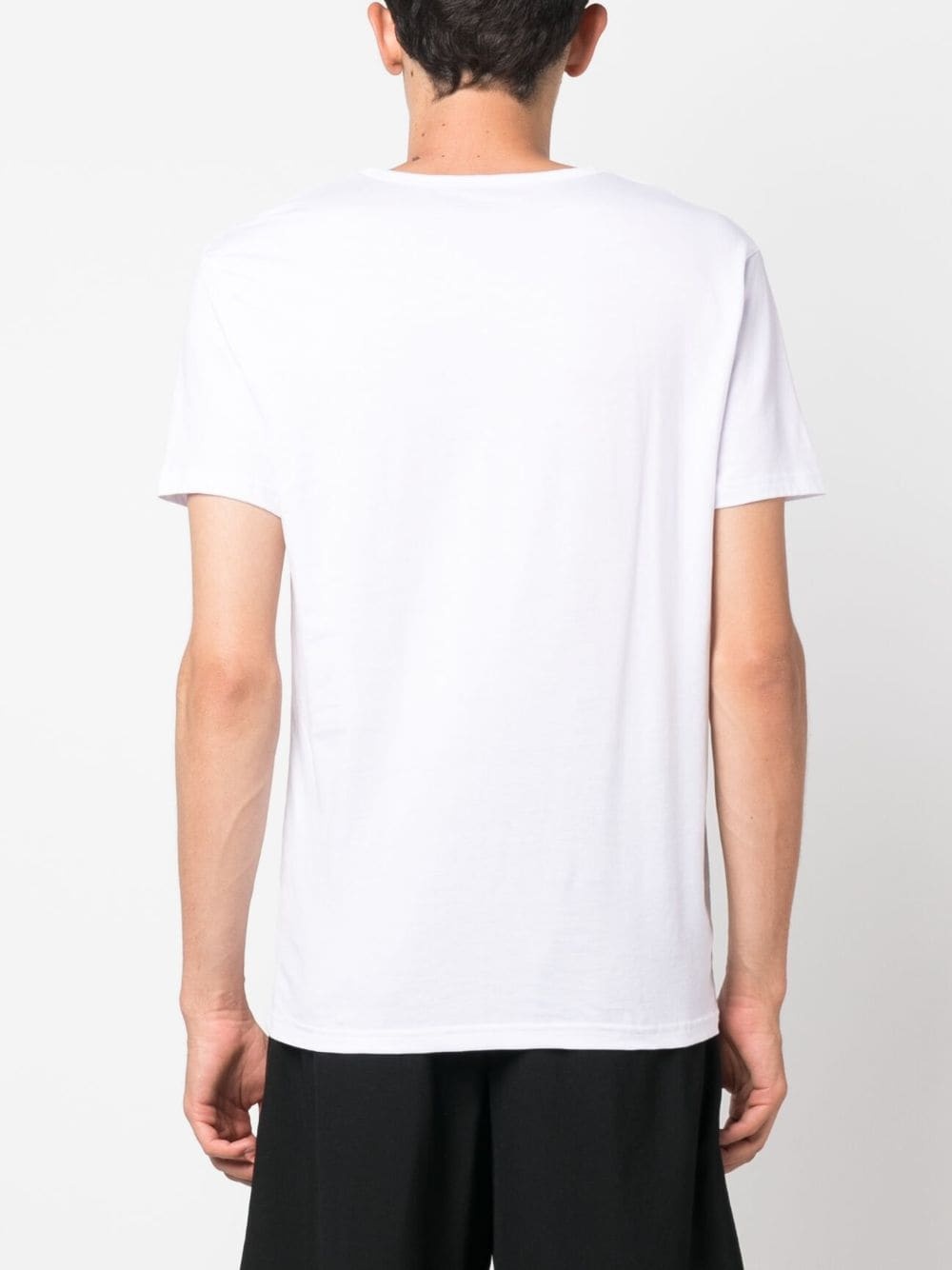 logo-print cotton T-shirt - 4
