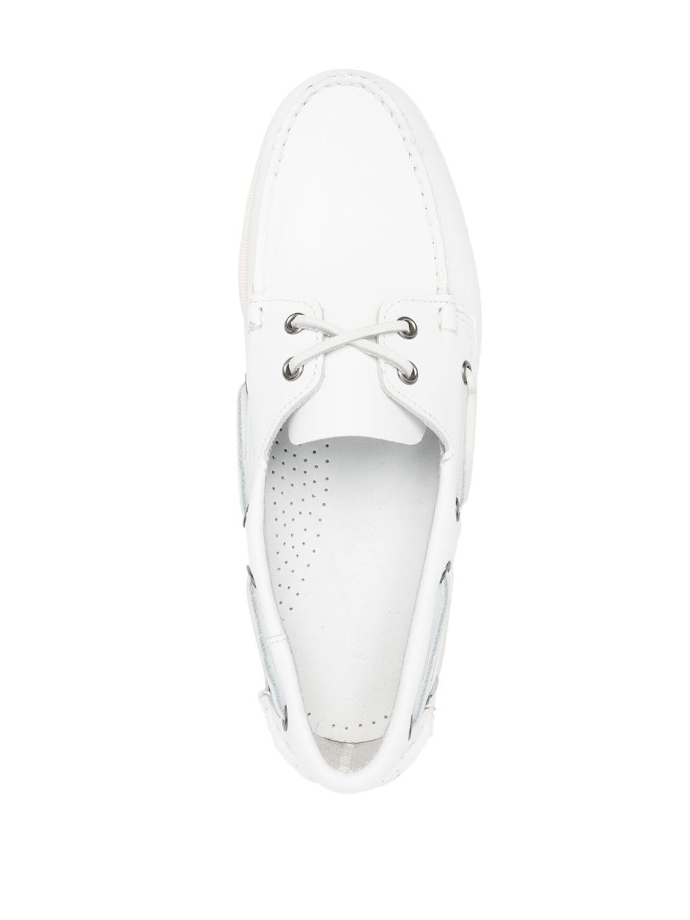 Portland leather boat shoes - 4