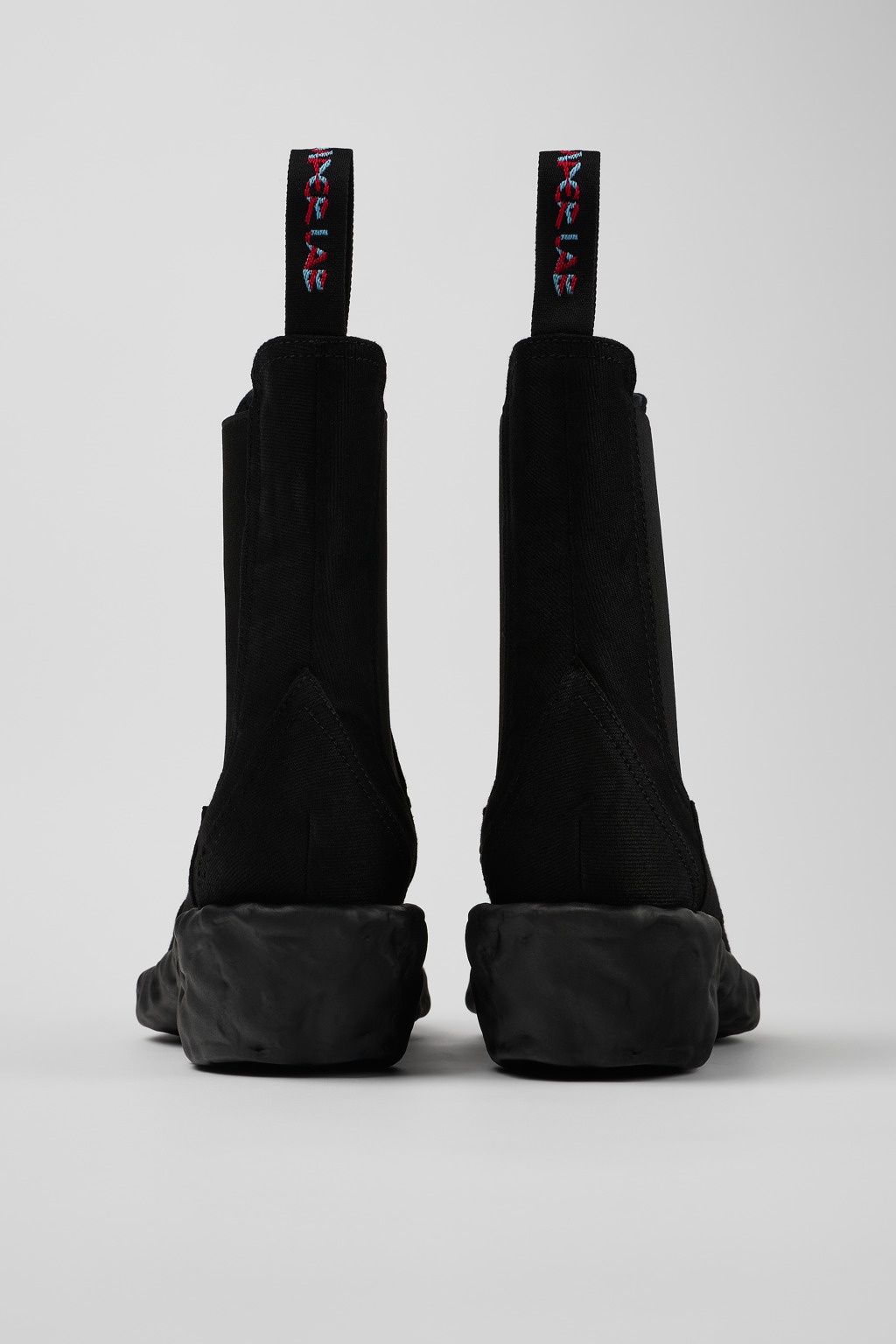 Black Textile Chelsea Bootie - 3