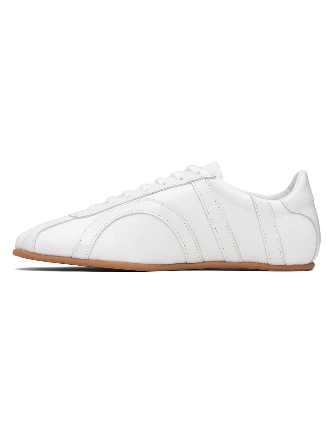 White Canvas Sneakers - 3