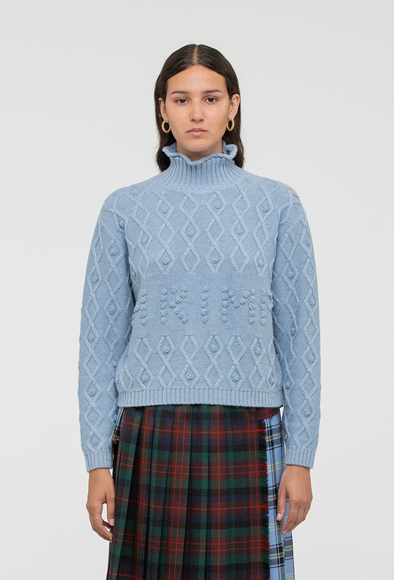 Cornelia 'Shrimps' Jumper - China Blue 3