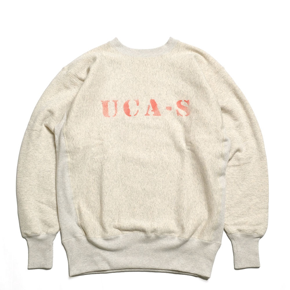 REVERS WEAVE - 2ND PATENT CREWNECK SWEATSHIRT - PRINT - C3-Y019 - 2