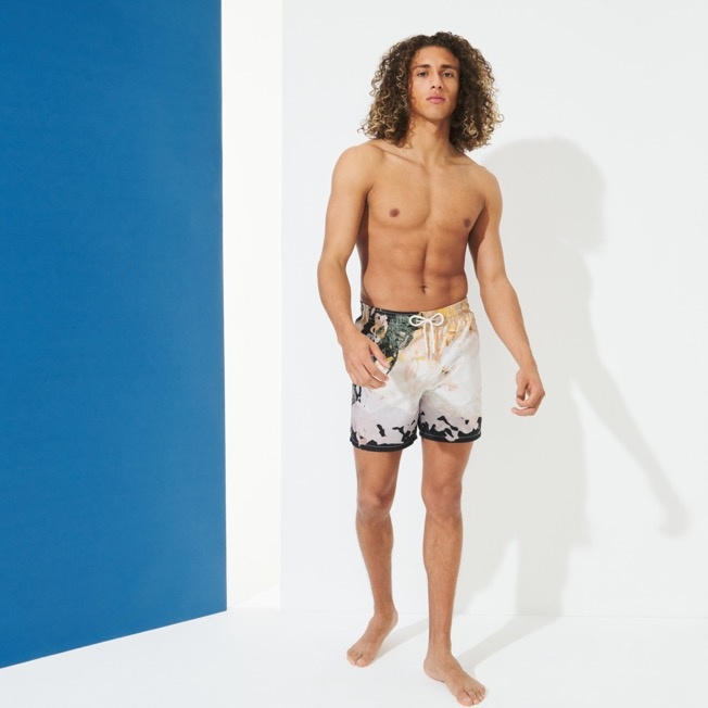 Men Swim Trunks Distortive water - Vilebrequin x Highsnobiety - 3