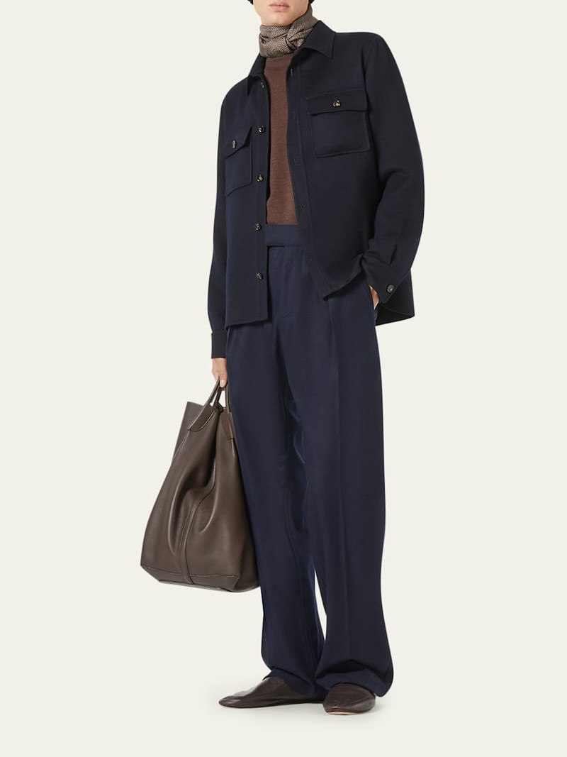 Loro Piana Men's Jim Cashmere Overshirt outlook