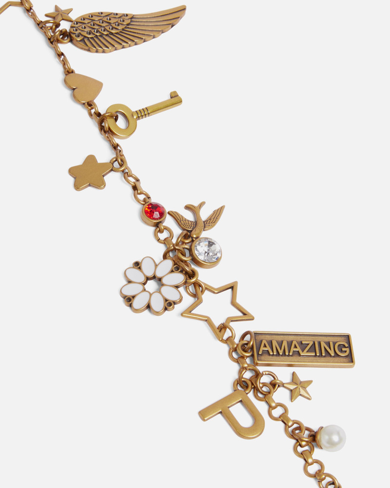 PINKO CHAIN CHARM WITH CHARMS outlook