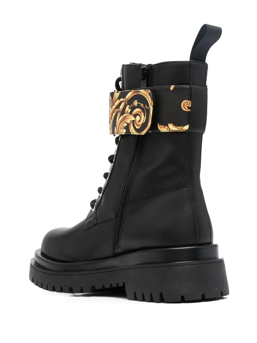 Baroque-print ankle boots - 3