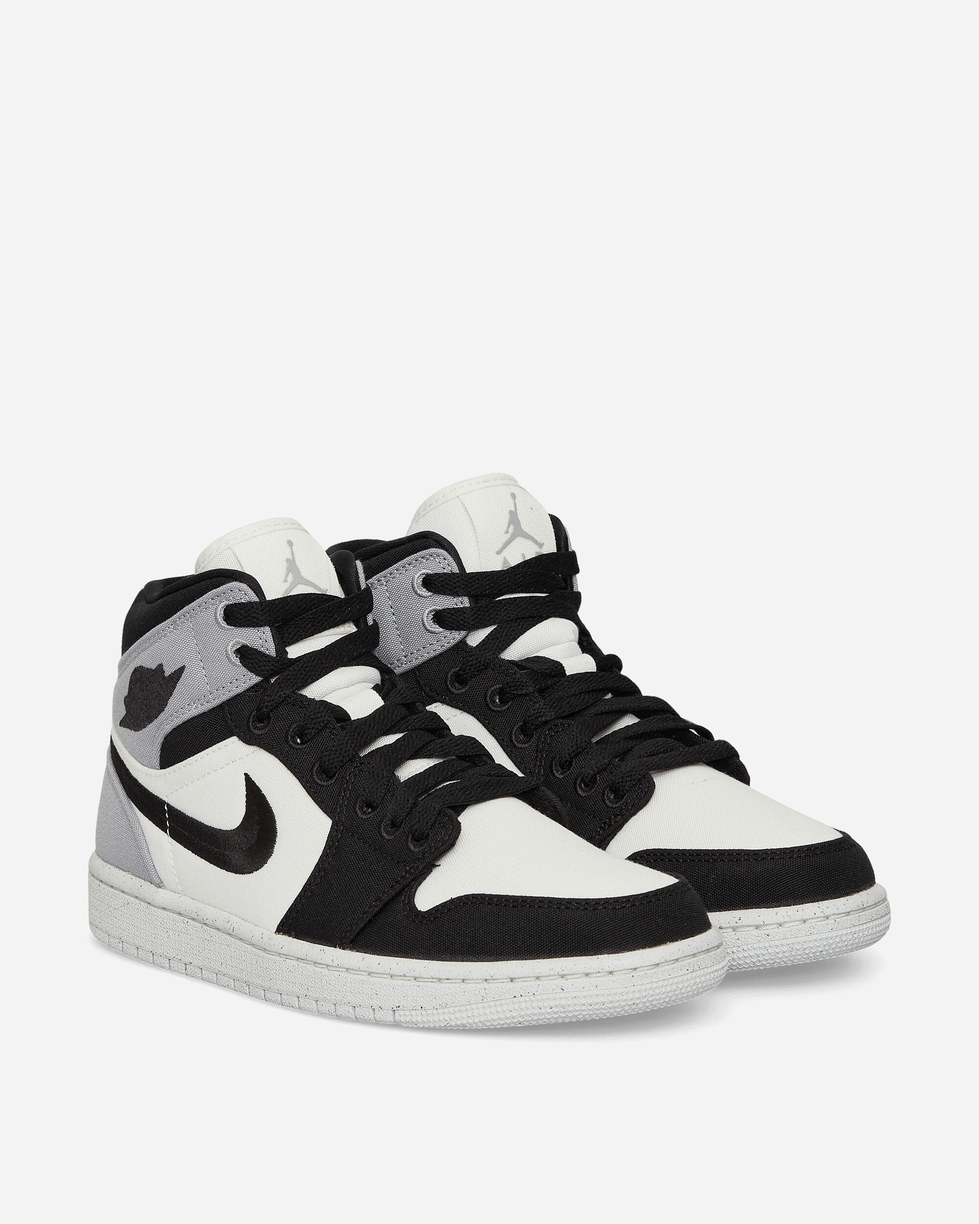 WMNS Air Jordan 1 Mid SE Sneakers Light Steel Grey - 3