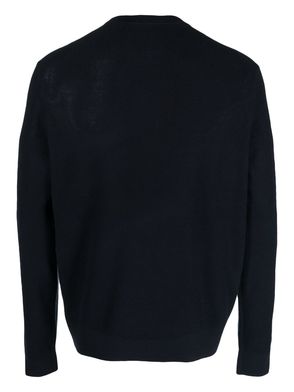crew-neck long-sleeve jumper - 2
