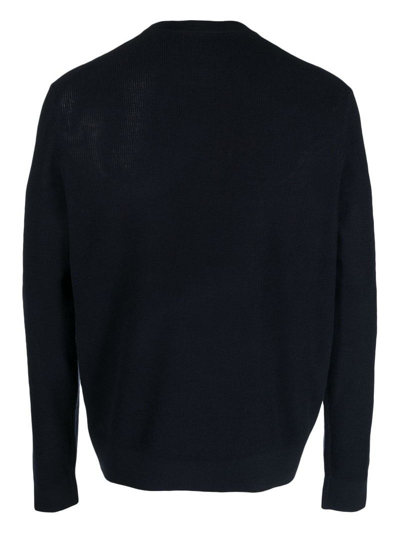 Theory crew-neck long-sleeve jumper outlook