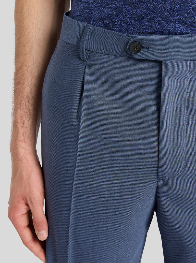 Etro TAILORED WOOL TROUSERS outlook