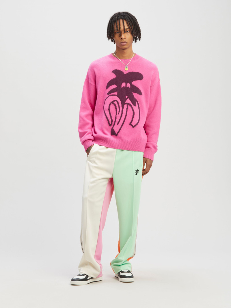 Palm Angels Jimmy Intarsia Sweater outlook