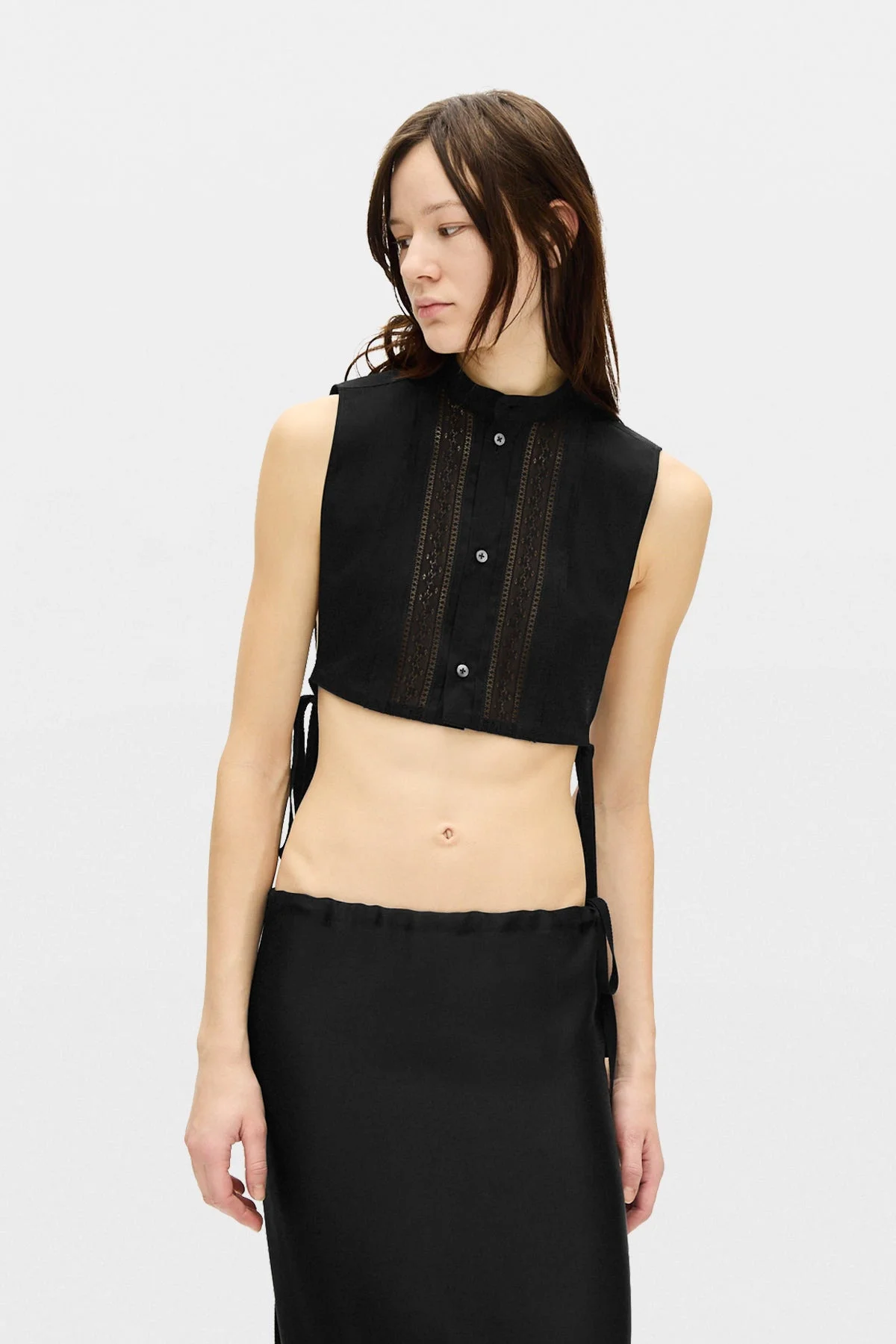 Moni Plastron Top With Open Sides - 1