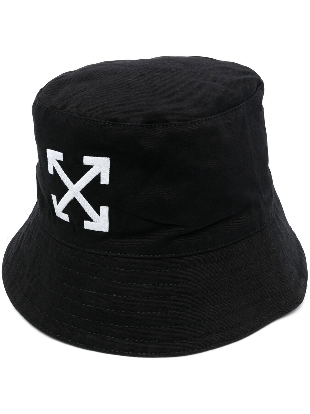 Arrows-motif bucket hat - 1