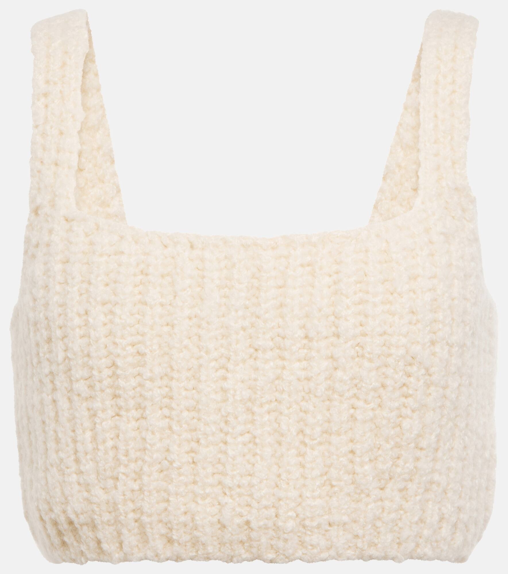Cashmere crop top - 1
