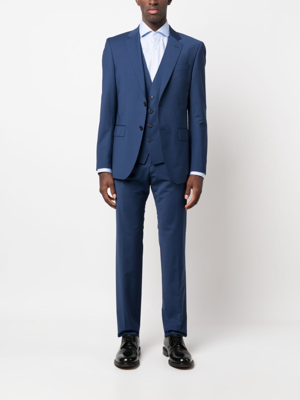 single-breasted buttoned waistcoat - 2