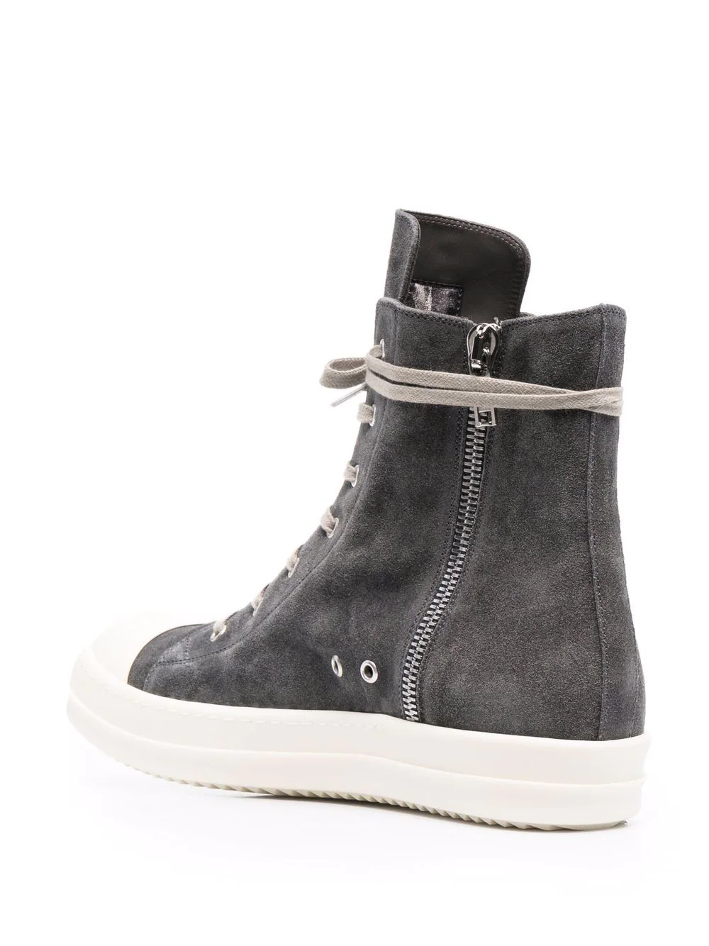 suede high-top sneakers - 3