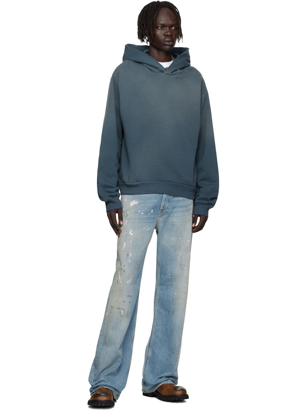 Navy Logo Hoodie - 4