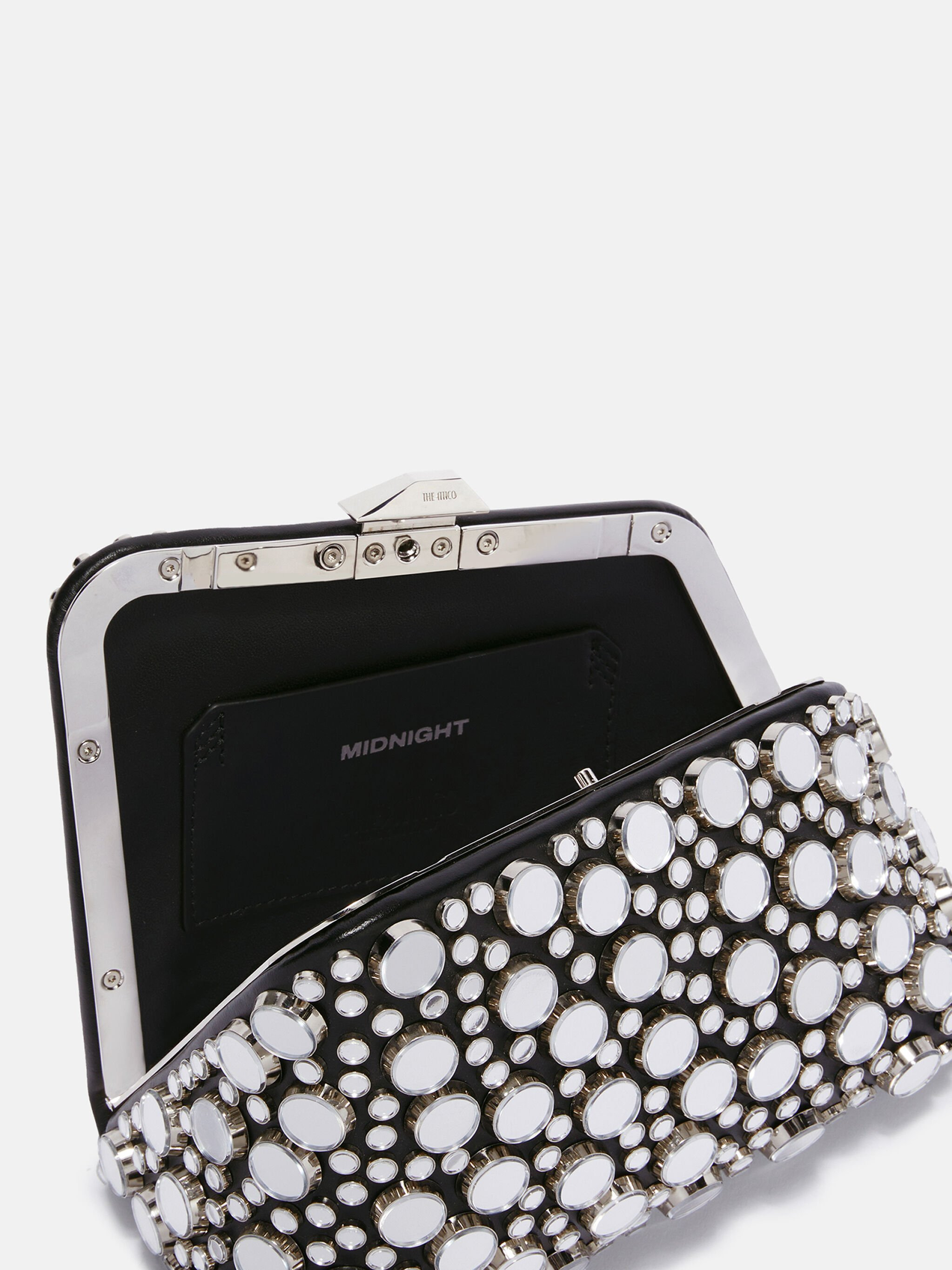 ''MIDNIGHT'' BLACK MINI CLUTCH - 4
