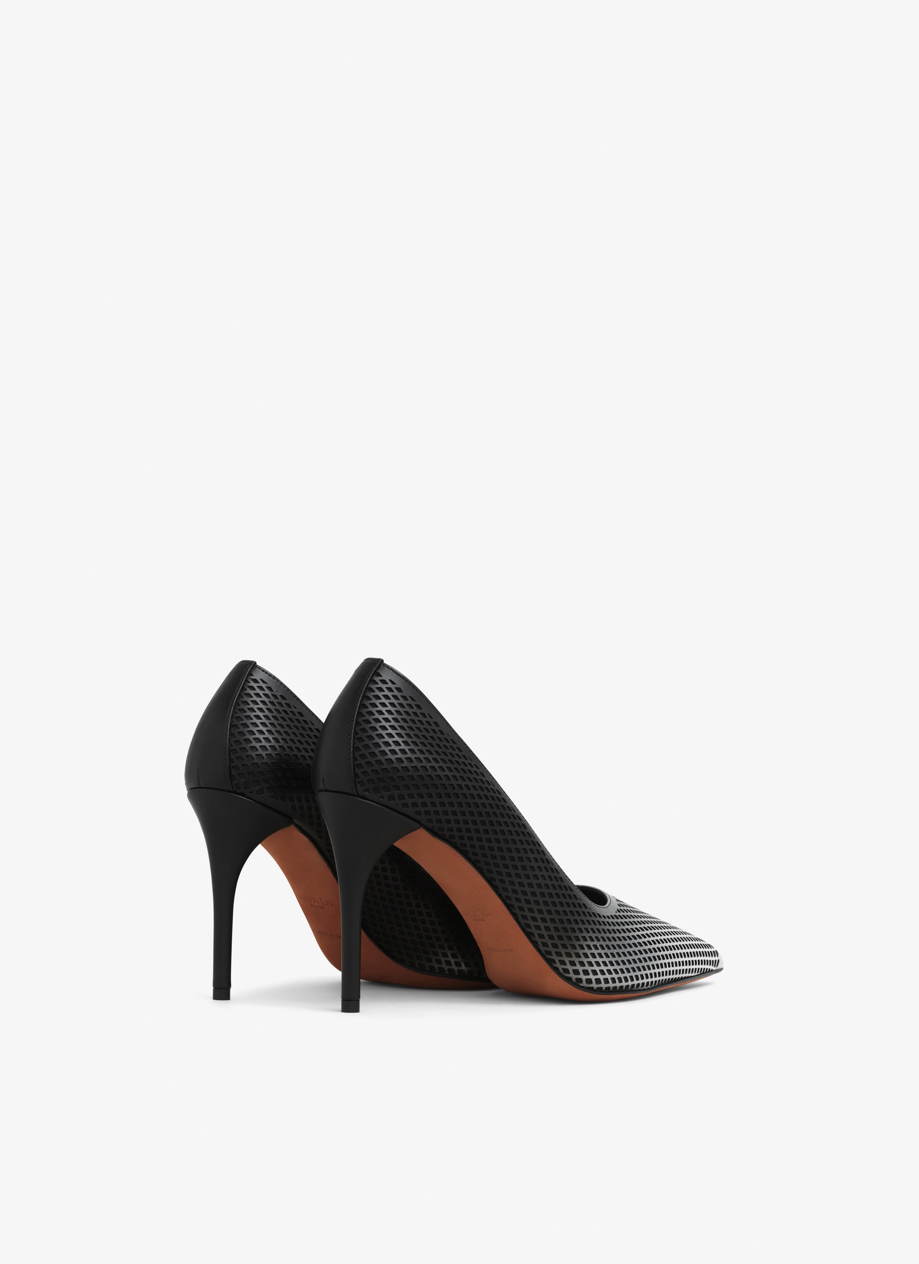 MESH PUMPS IN DÉGRADÉ MESH CALFSKIN - 2