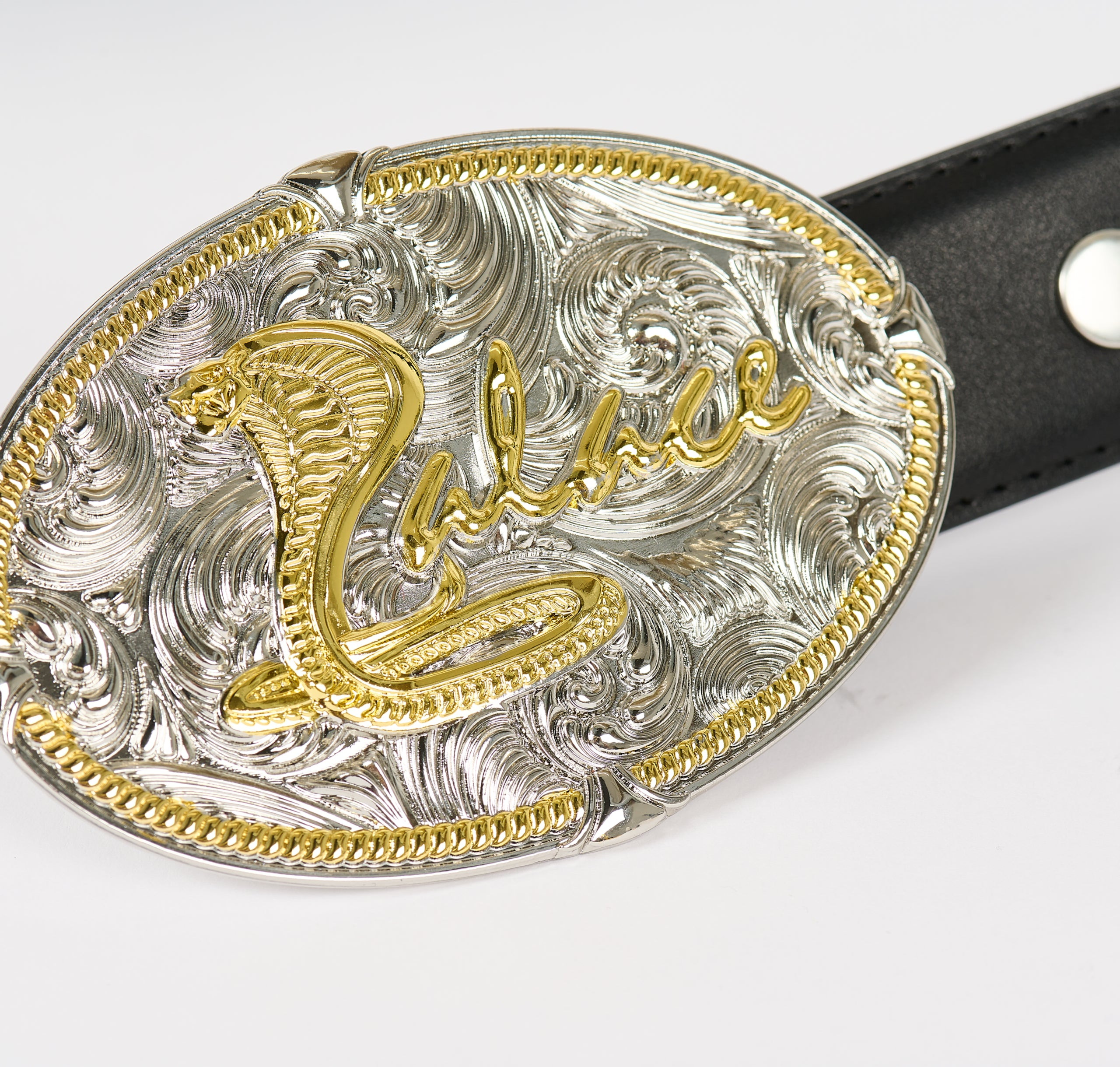 SNAKE BITE BELT SILVER - 2