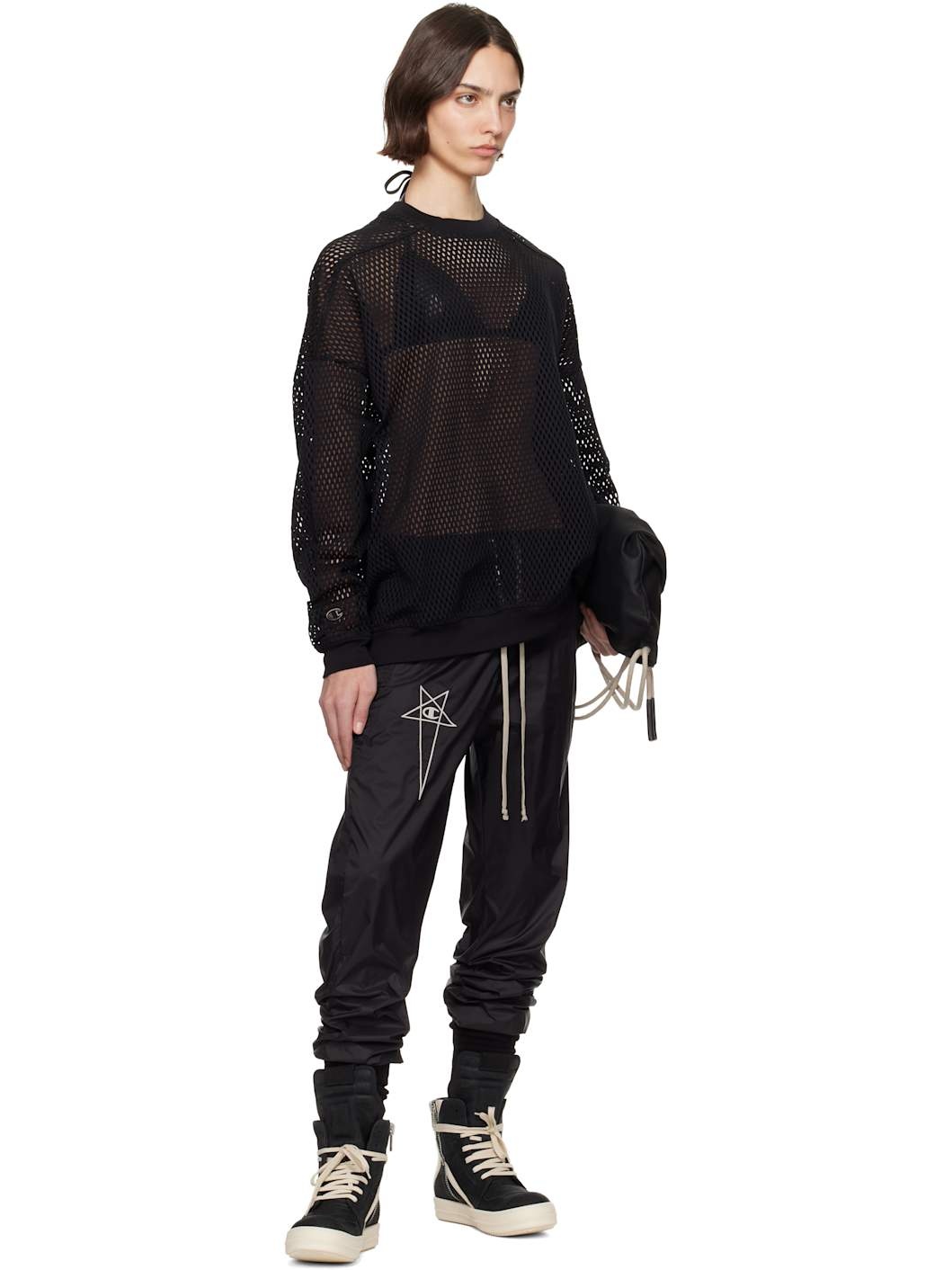 Black Champion Edition Jumbo Sweatshirt - 4