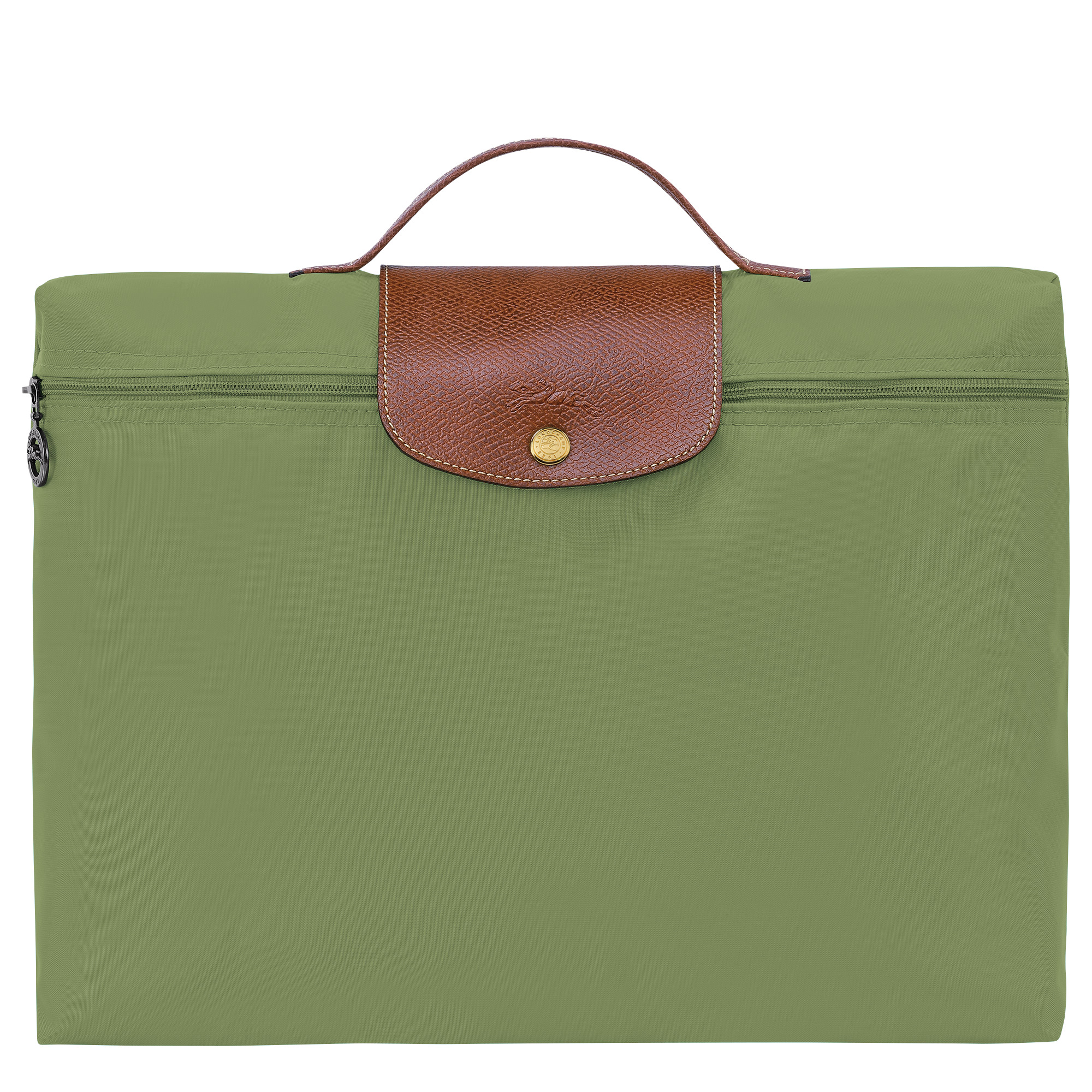 Le Pliage Original S Briefcase Lichen - Recycled canvas - 1