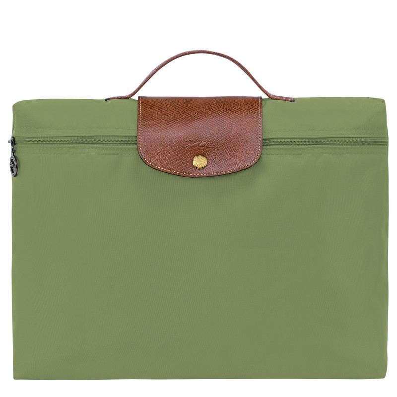 Le Pliage Original S Briefcase Lichen - Recycled canvas 1