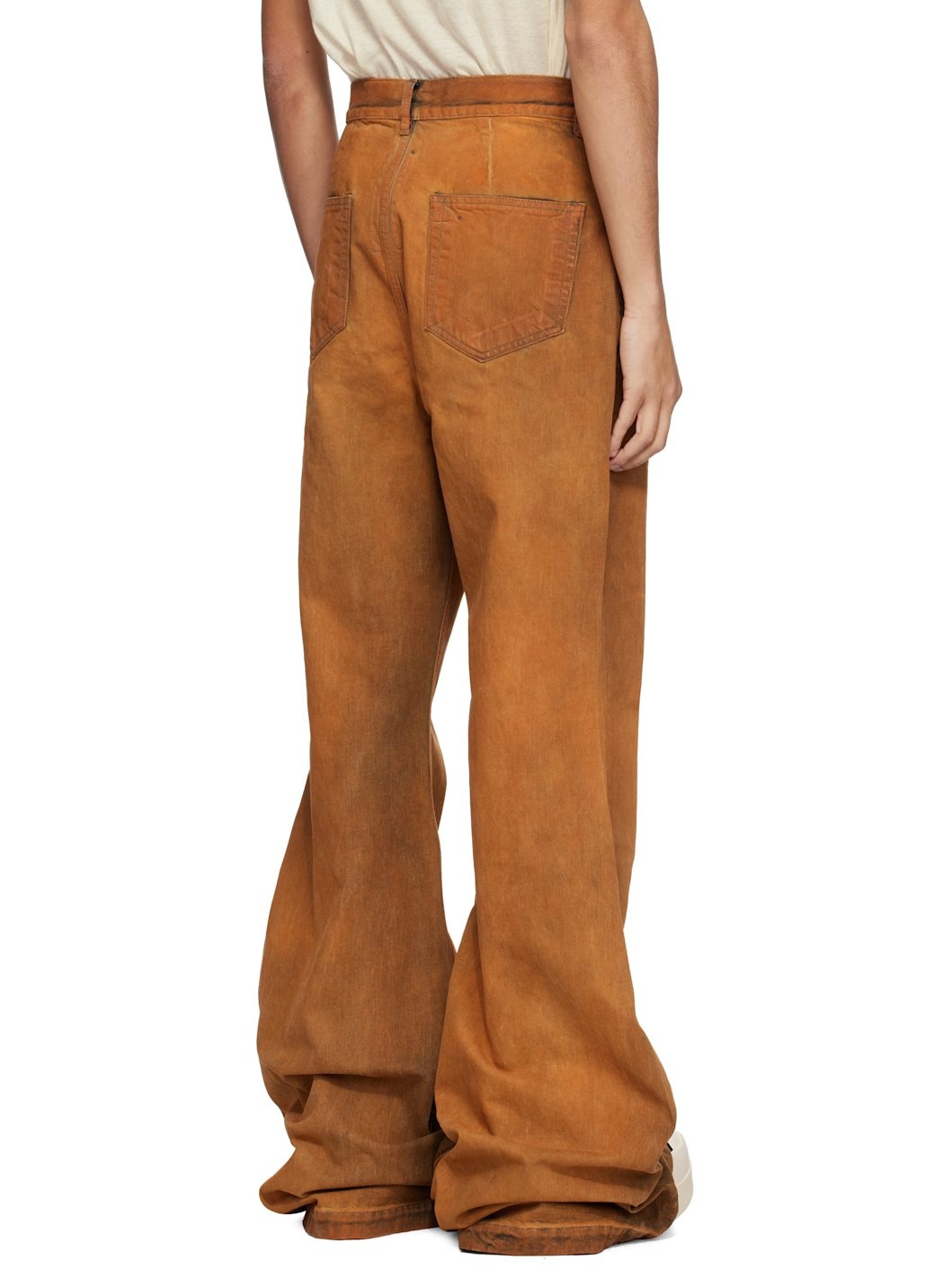 Orange Hollywood Bolan Bootcut Jeans - 3