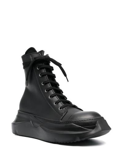 Rick Owens DRKSHDW Abstract high-top sneakers outlook