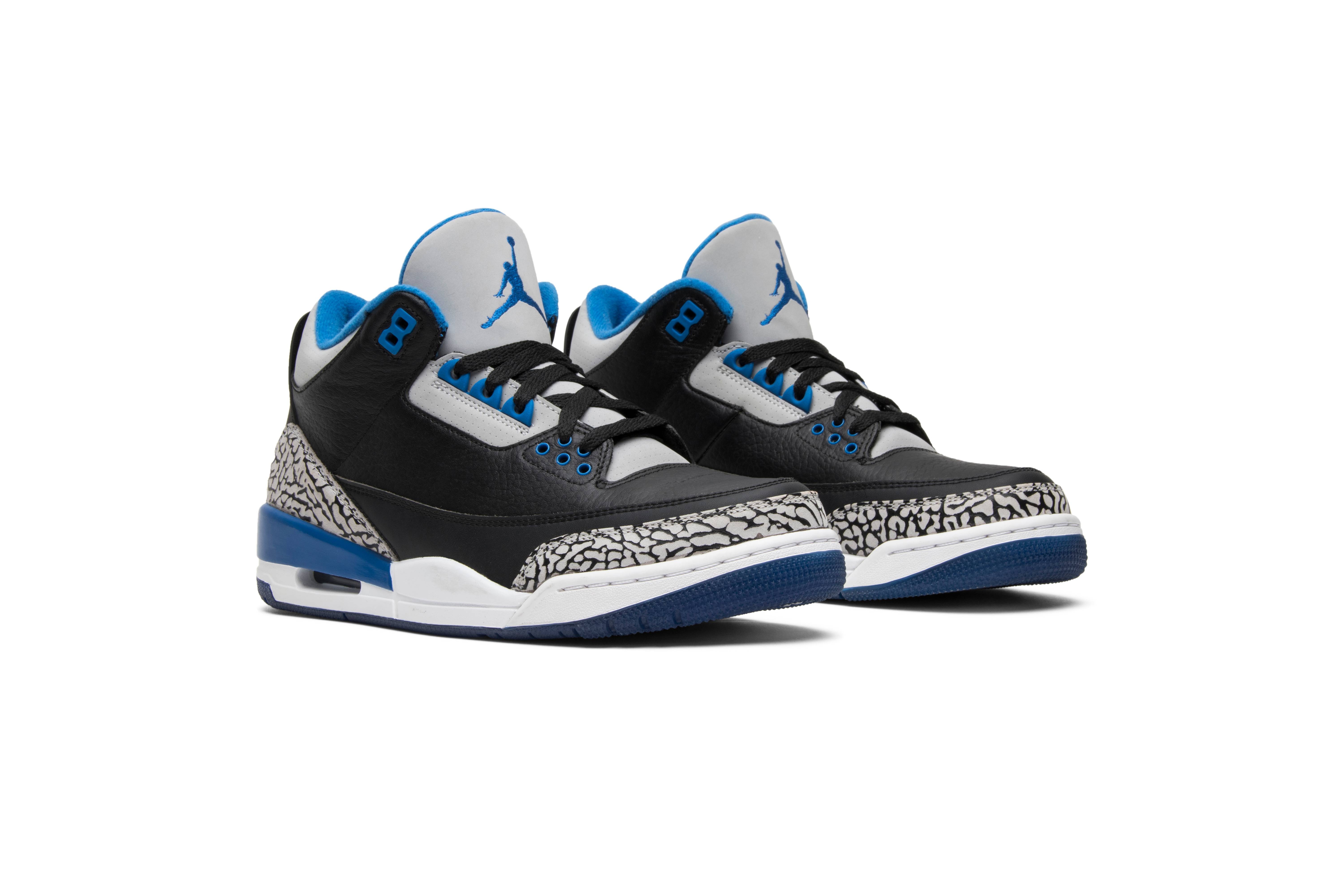 Air Jordan 3 Retro 'Sport Blue' - 8
