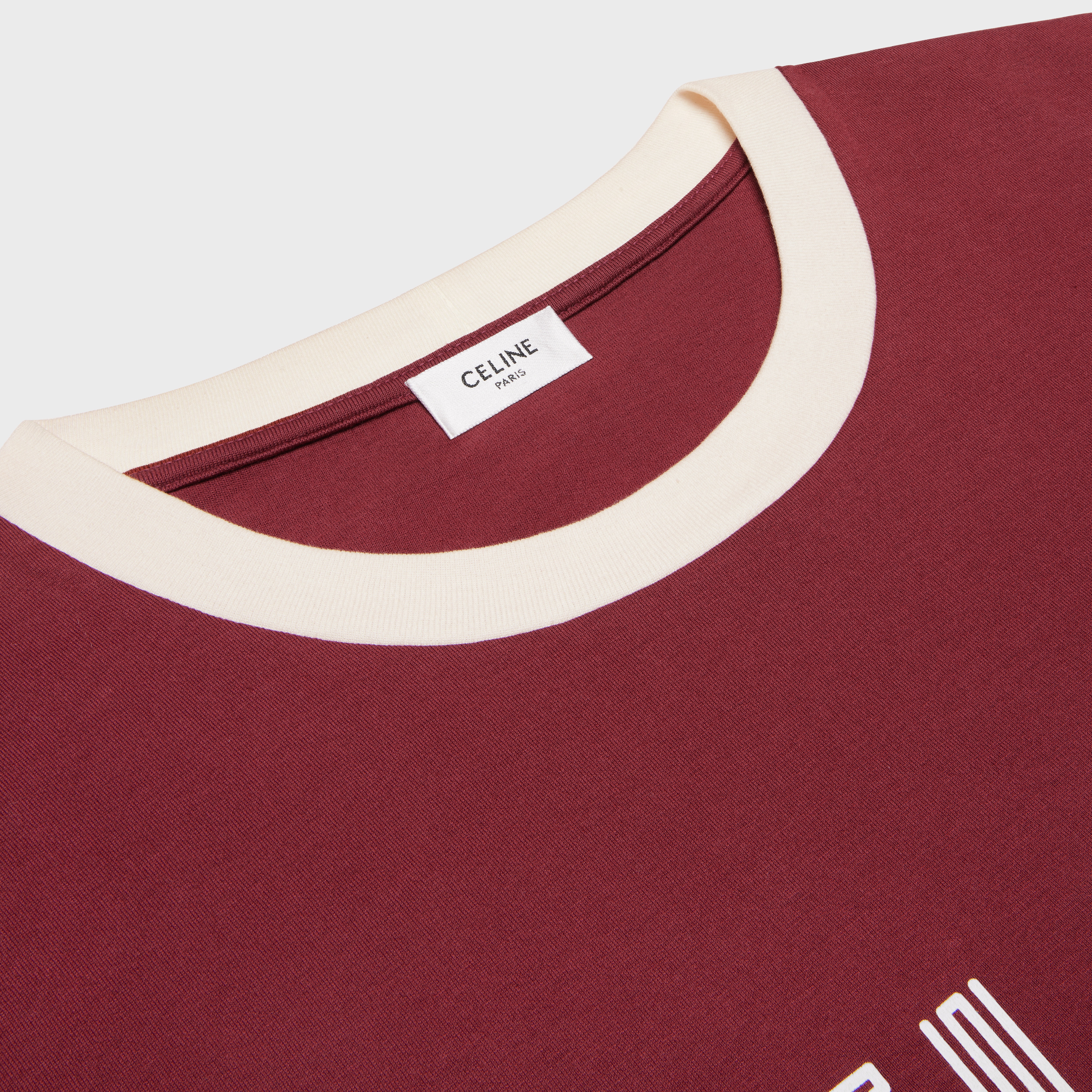 celine loose T-shirt in cotton jersey - 3