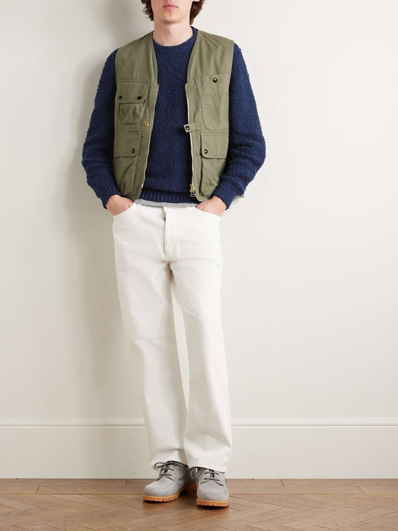 Noah Cotton-Blend Bouclé Sweater outlook