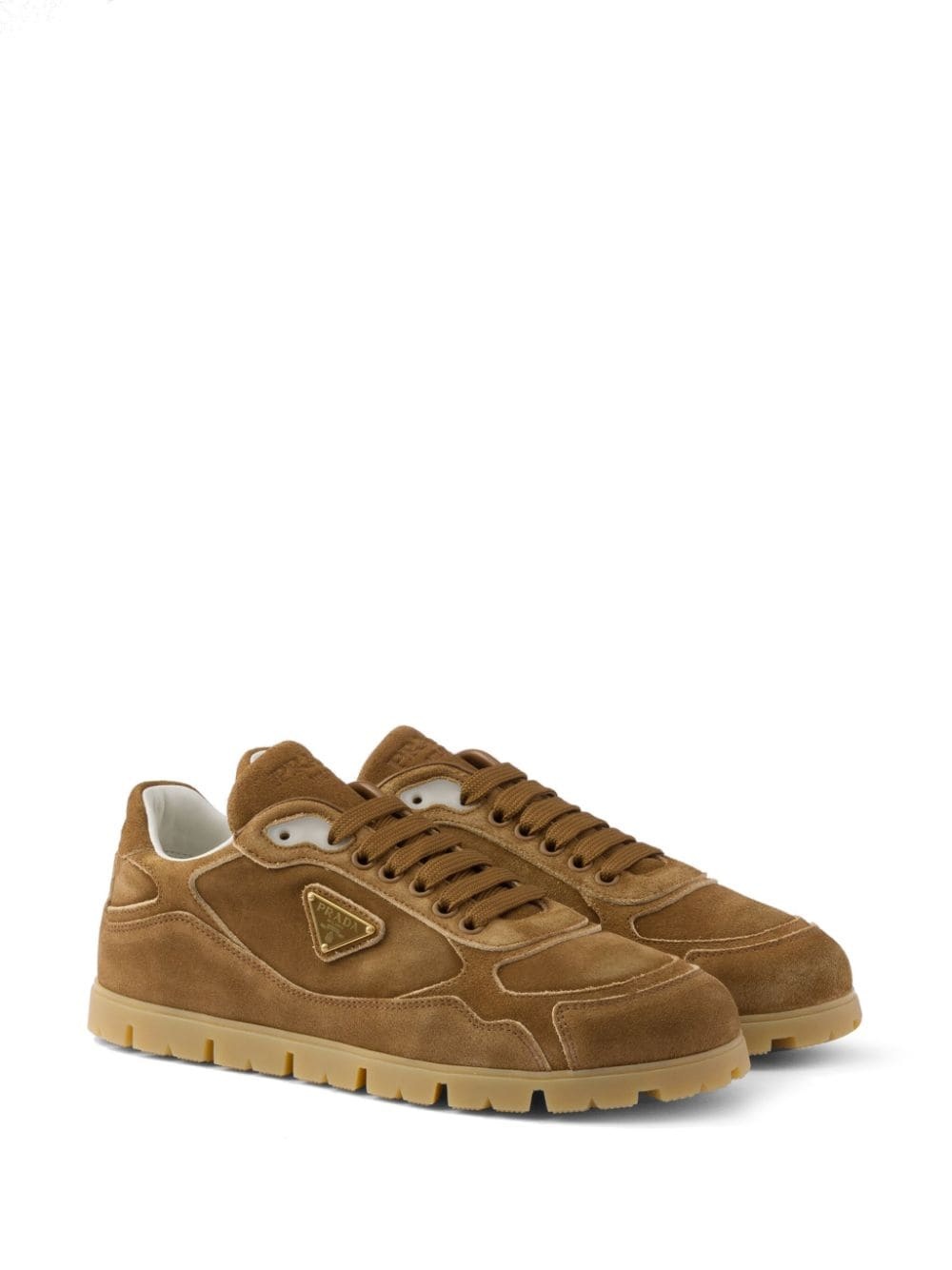 Faded suede sneakers - 2