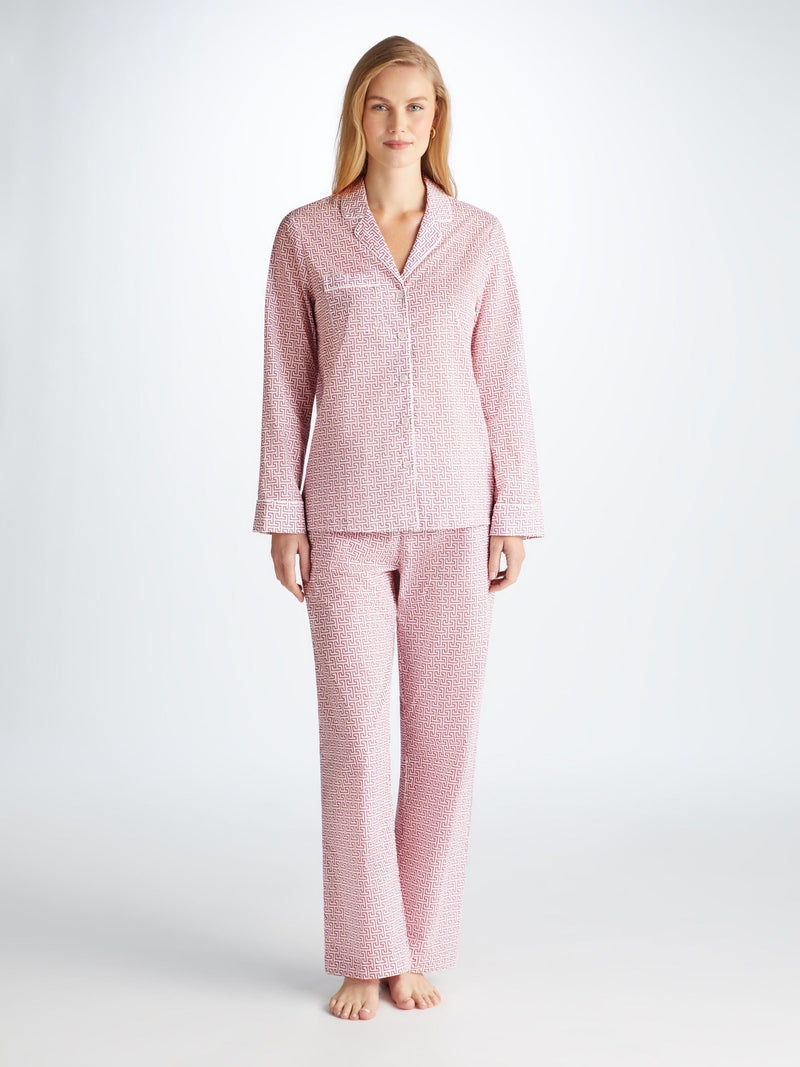 Women's Pajamas Ledbury 72 Cotton Batiste White - 3