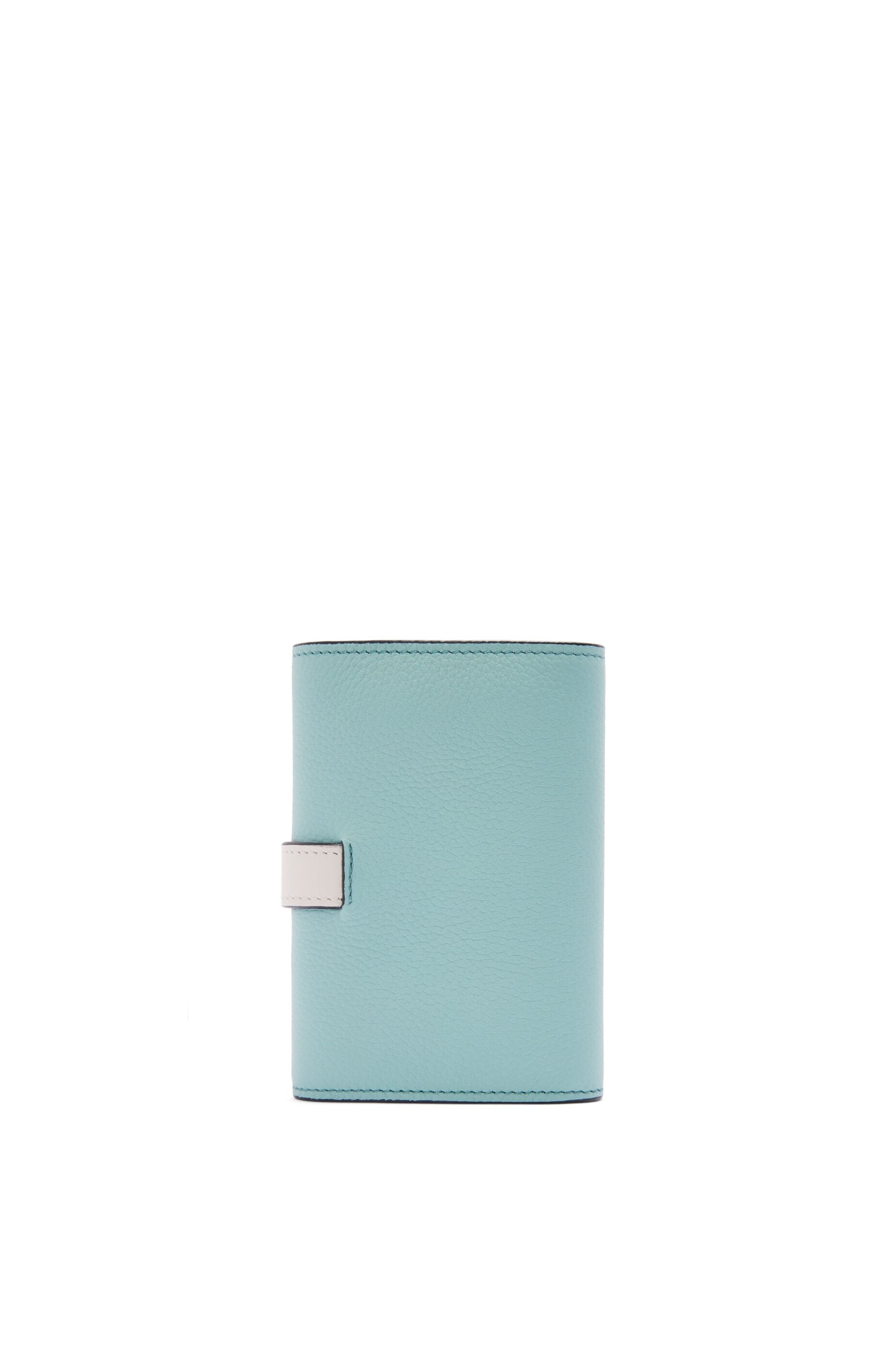 Small vertical wallet in soft grained calfskin - 4