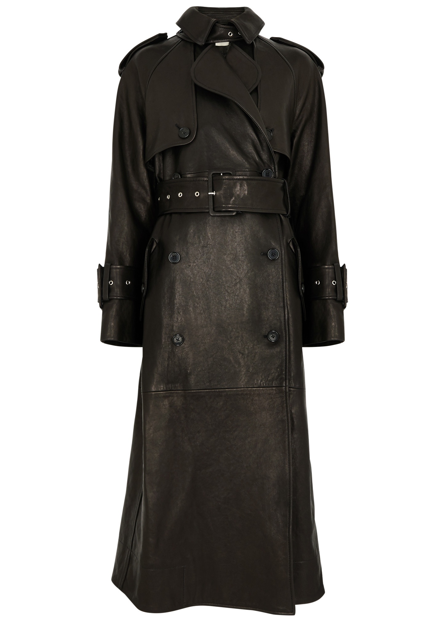 Rennie leather trench coat - 1