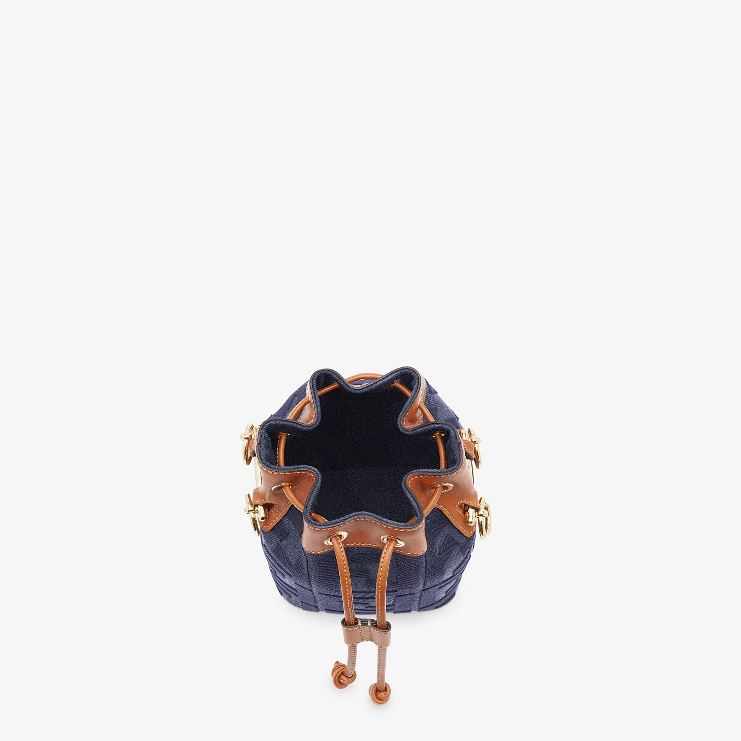 Blue denim mini bag - 5