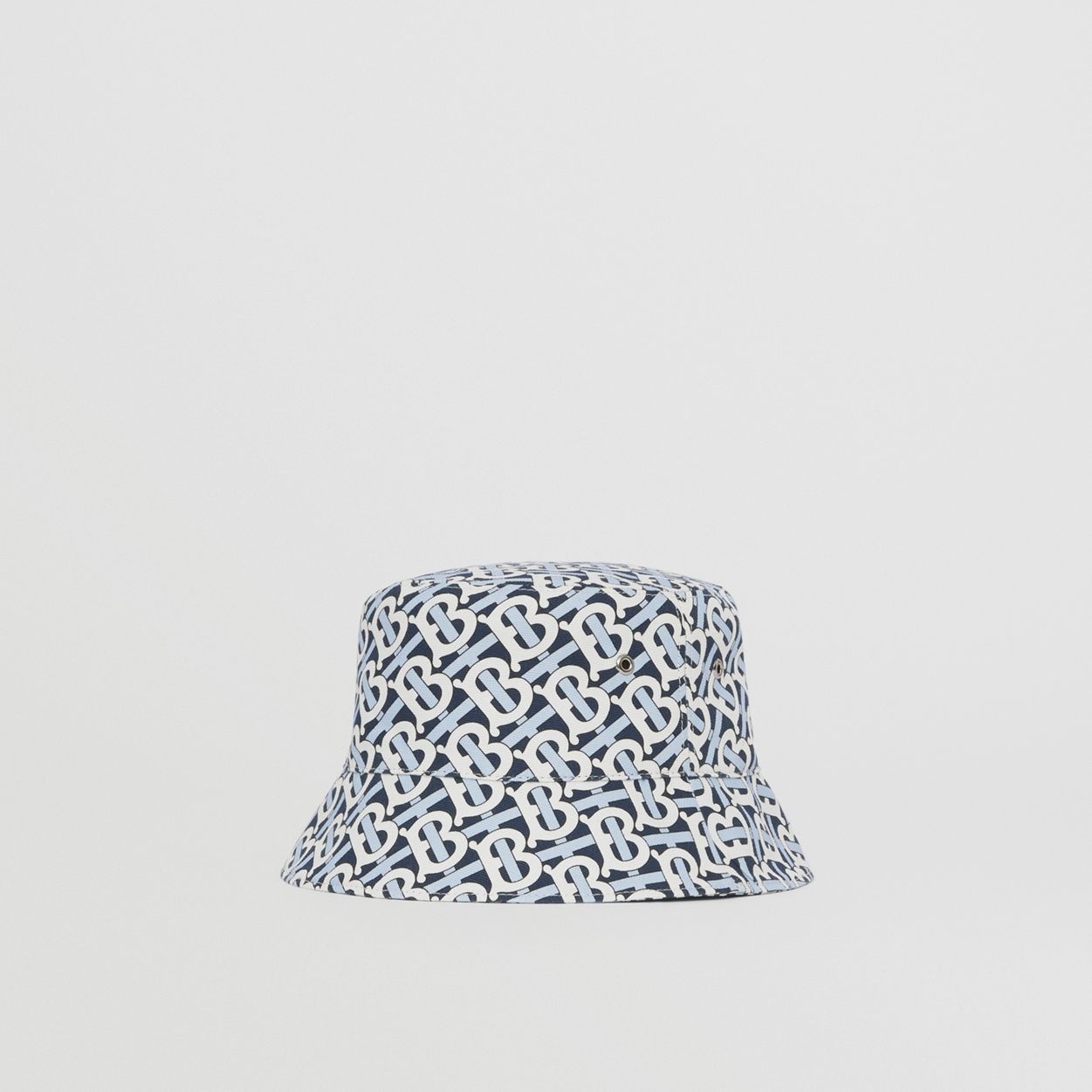Monogram Print Cotton Bucket Hat - 6