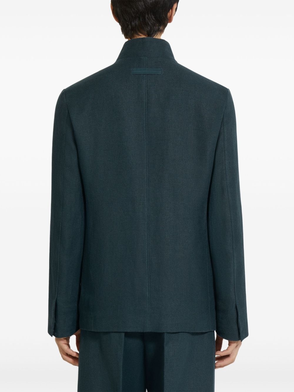 Oasi Lino Chore blazer - 4