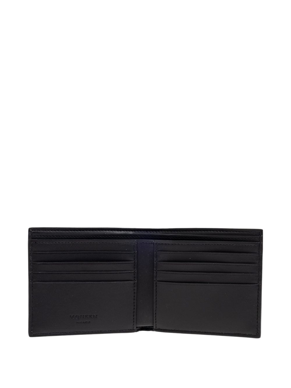 skull-plaque bi-fold wallet - 4