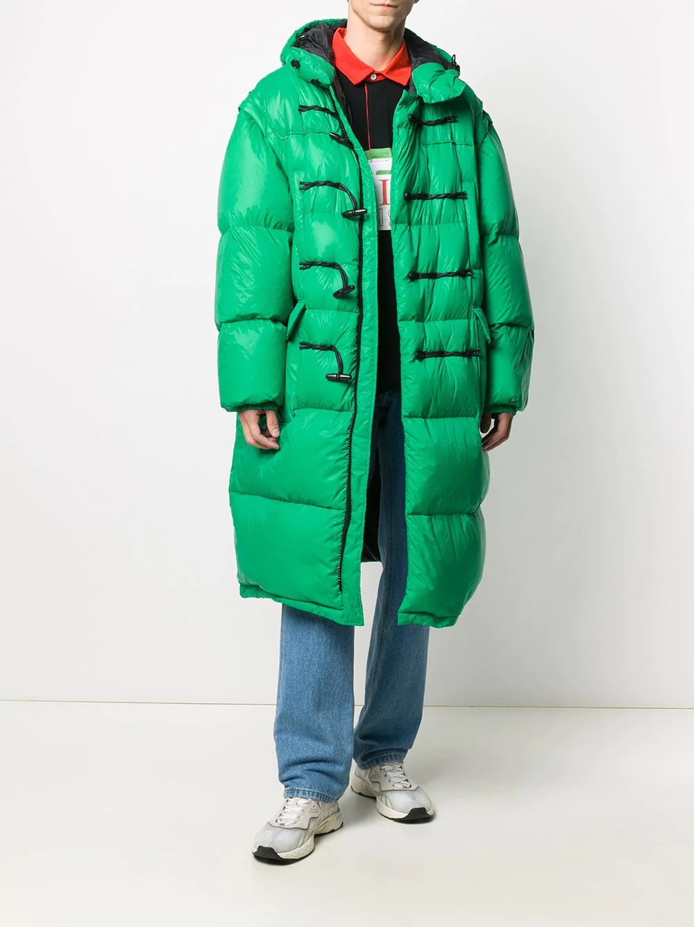 oversized puffer coat - 2