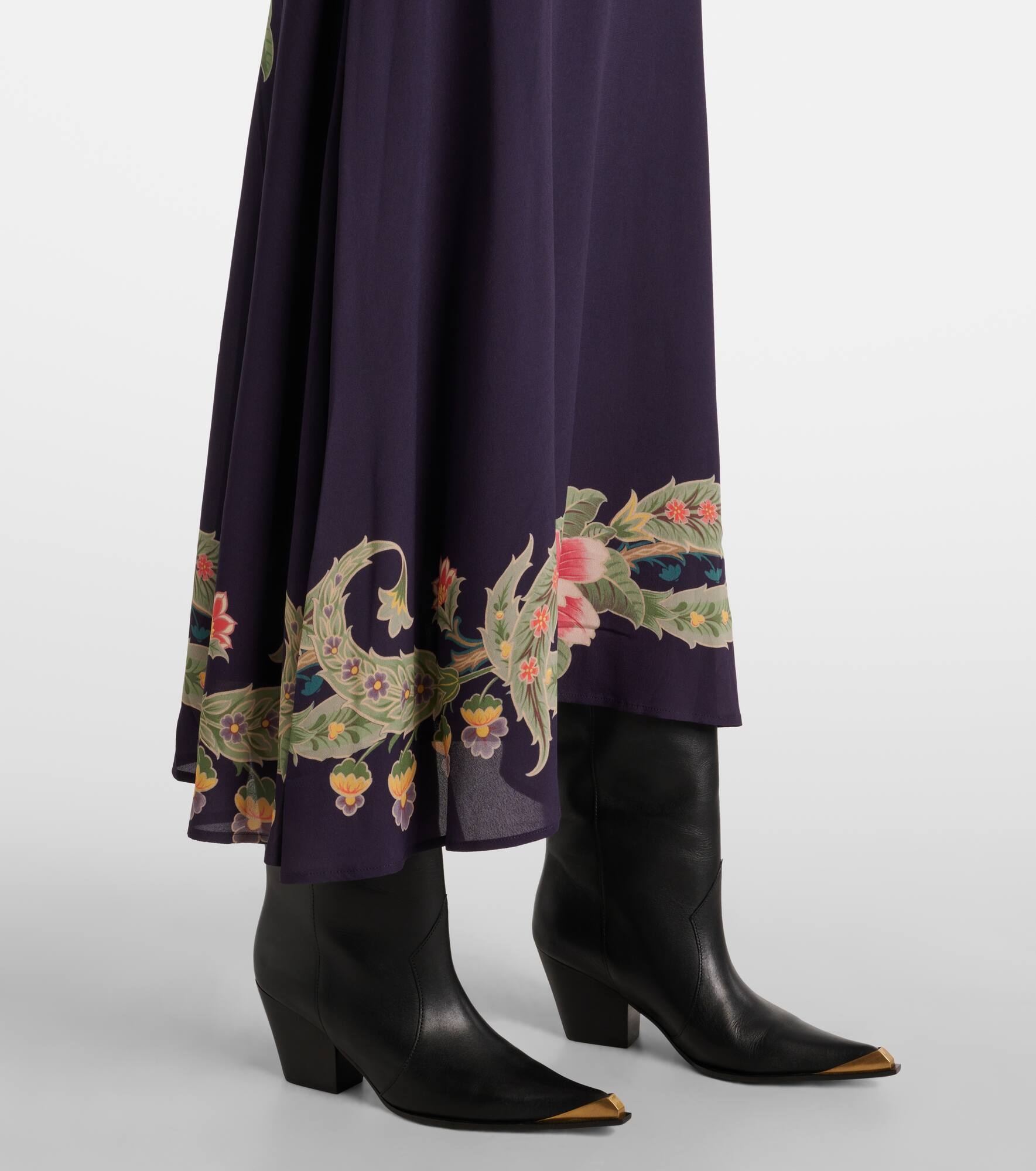 Floral maxi dress - 6