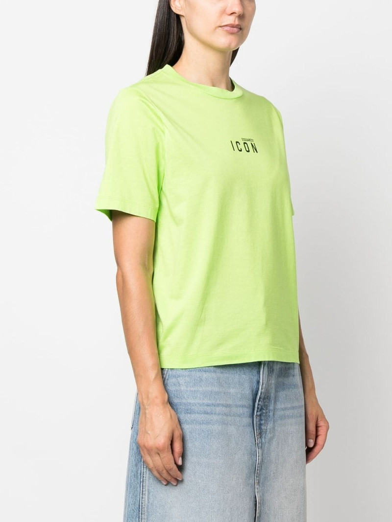 Icon-print cotton T-shirt 3