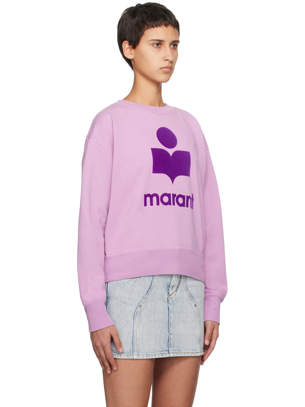 Purple Mobyli Sweatshirt - 2