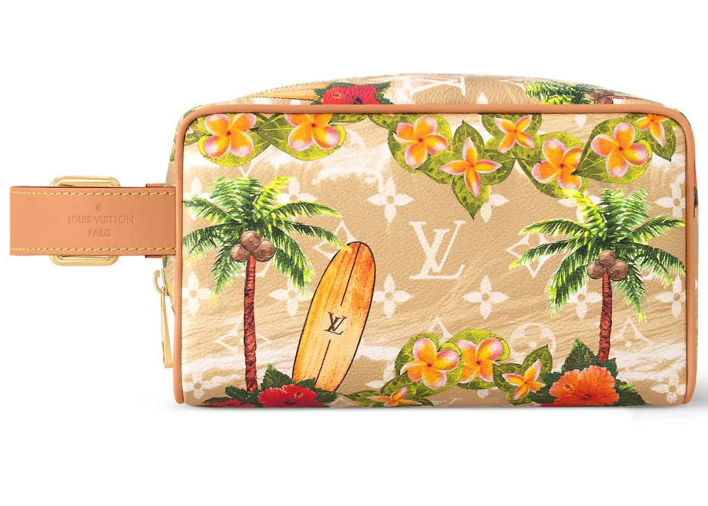 Louis Vuitton Locker Dopp Kit Monogram Surfin' Sand - 1