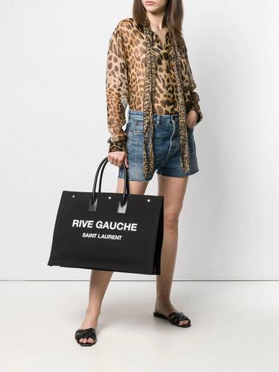 SAINT LAURENT Noe Rive Gauche large tote bag outlook