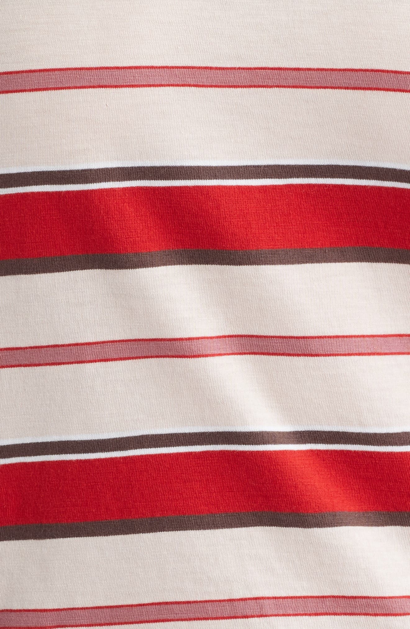 rag & bone The Slub Stripe T-Shirt in Pnkmt at Nordstrom - 6