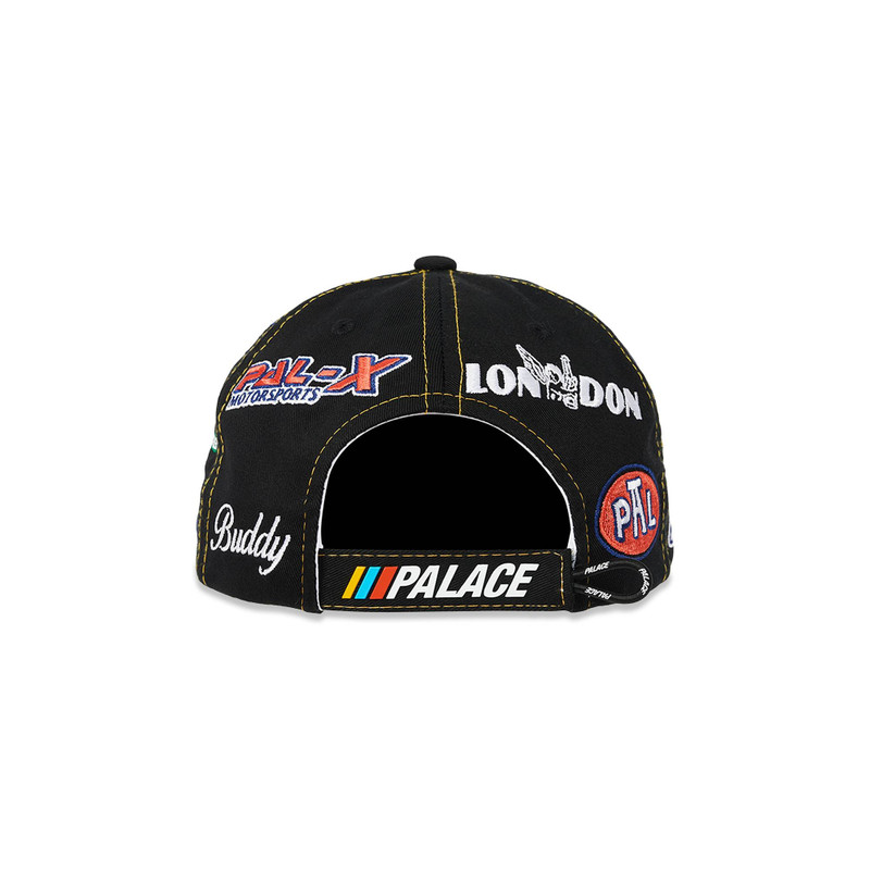 PALACE Palace Palace Team Racing 6-Panel 'Black' outlook