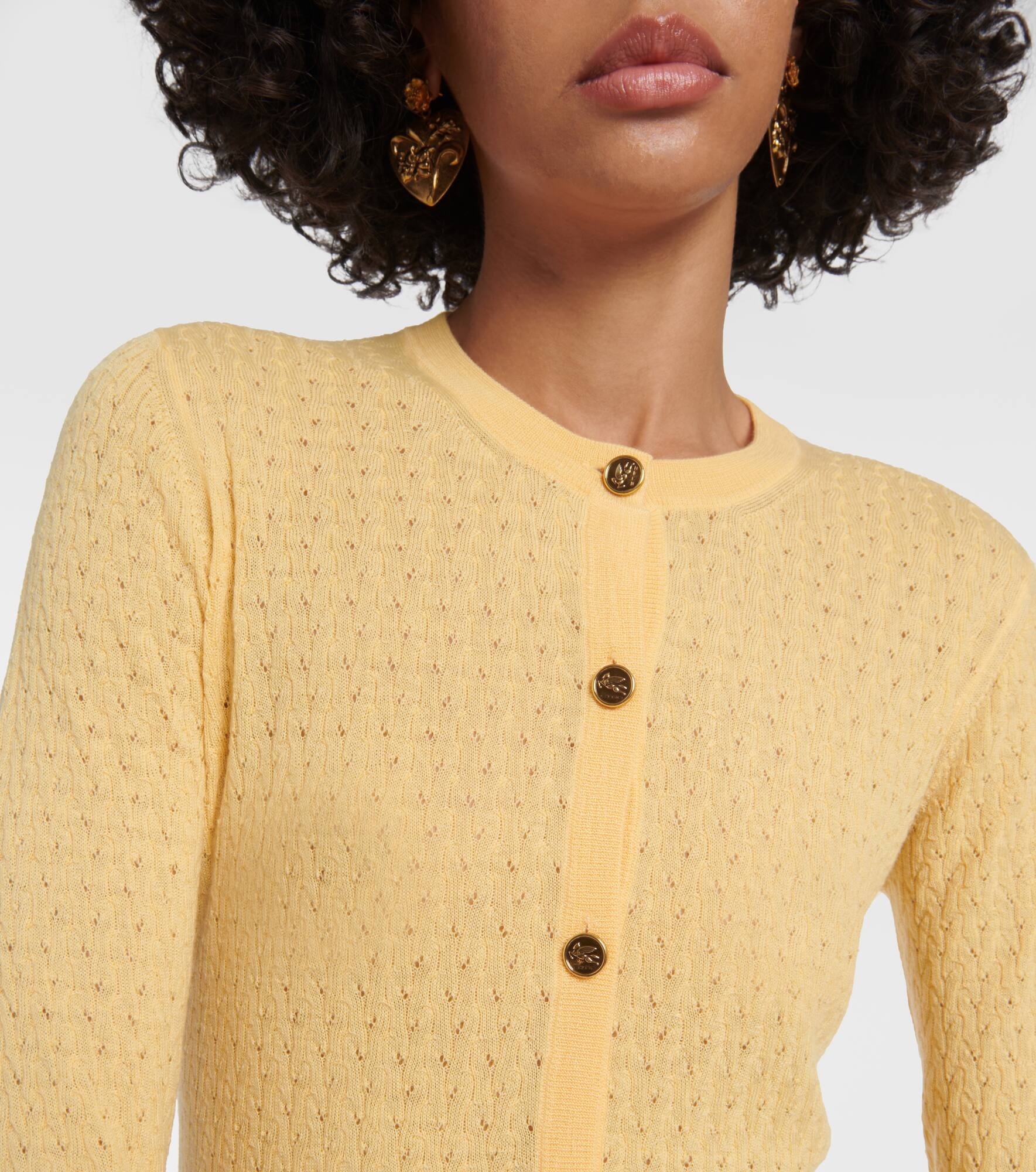 Wool cardigan - 4