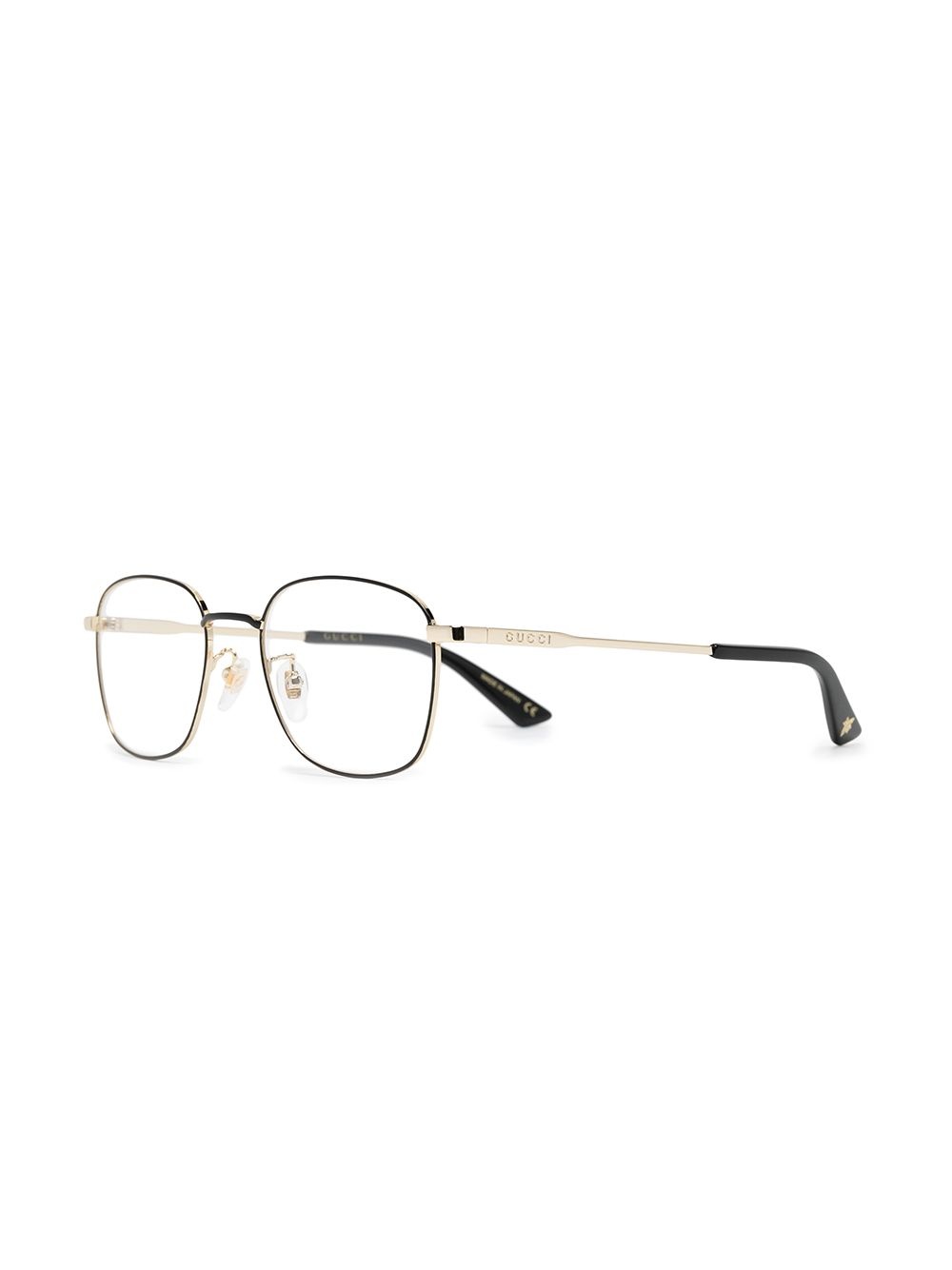 metal frame round glasses - 2